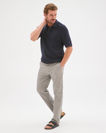 Australian Cotton Straight Chino Pants