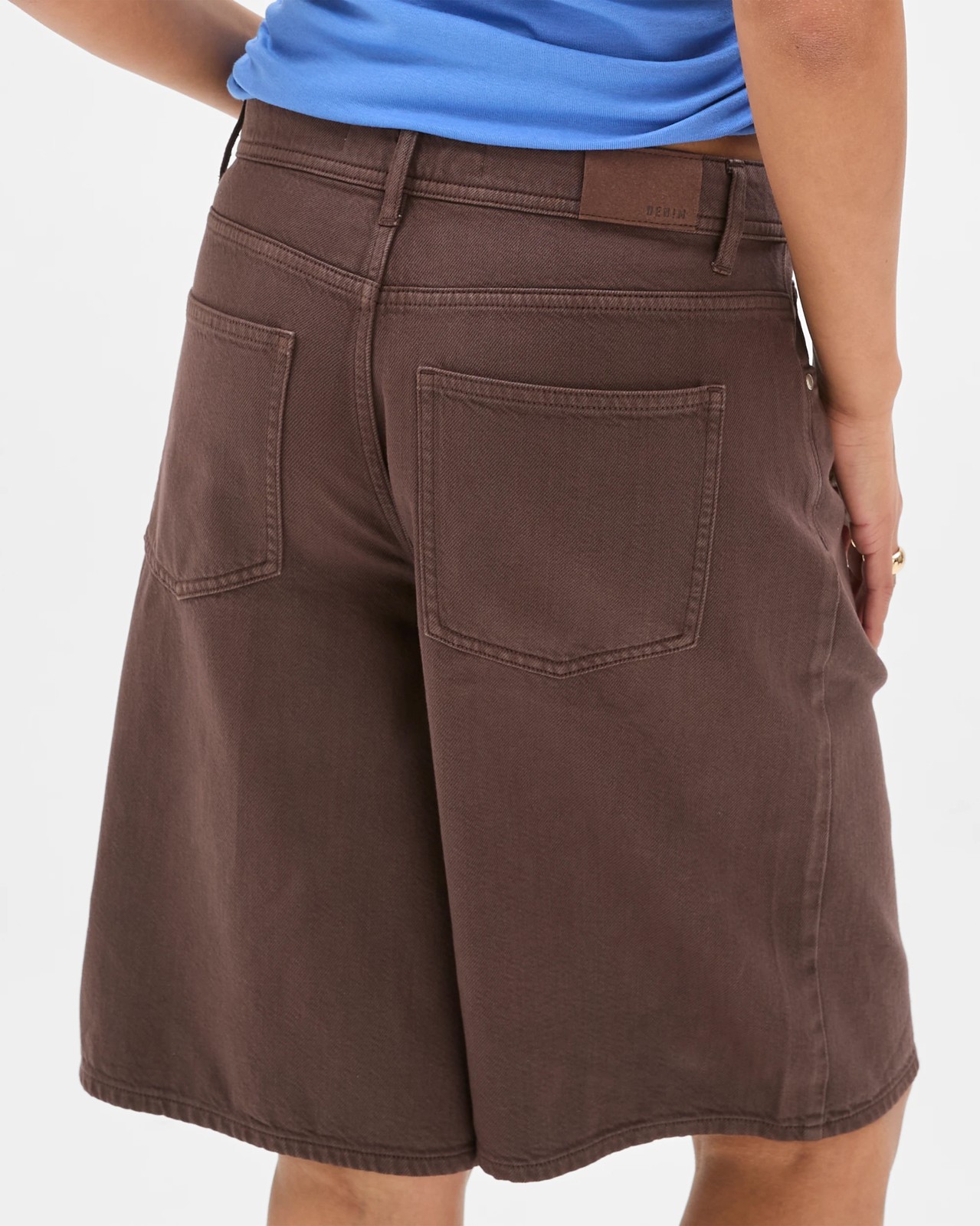 AirLoom A-Line Denim Bermuda Shorts 5 of 6