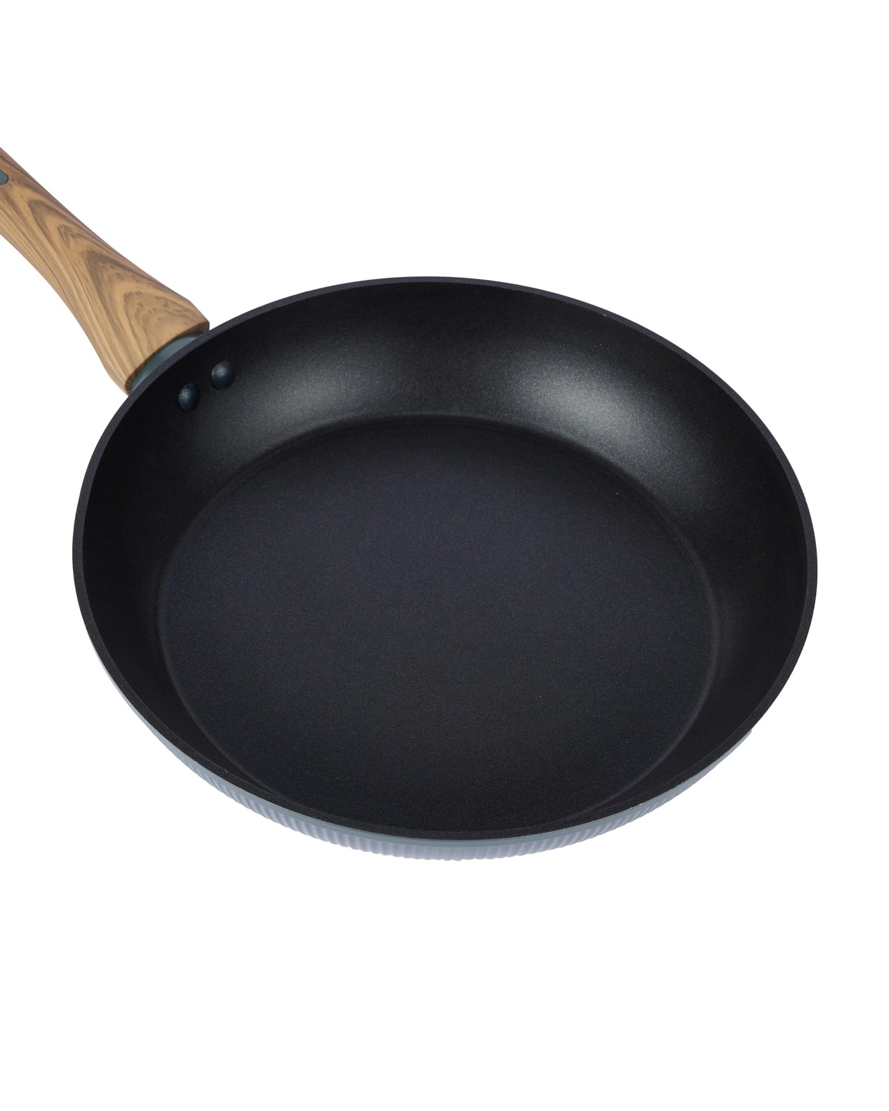 Anko 28cm Linear Frypan - Wood Look 4 of 5