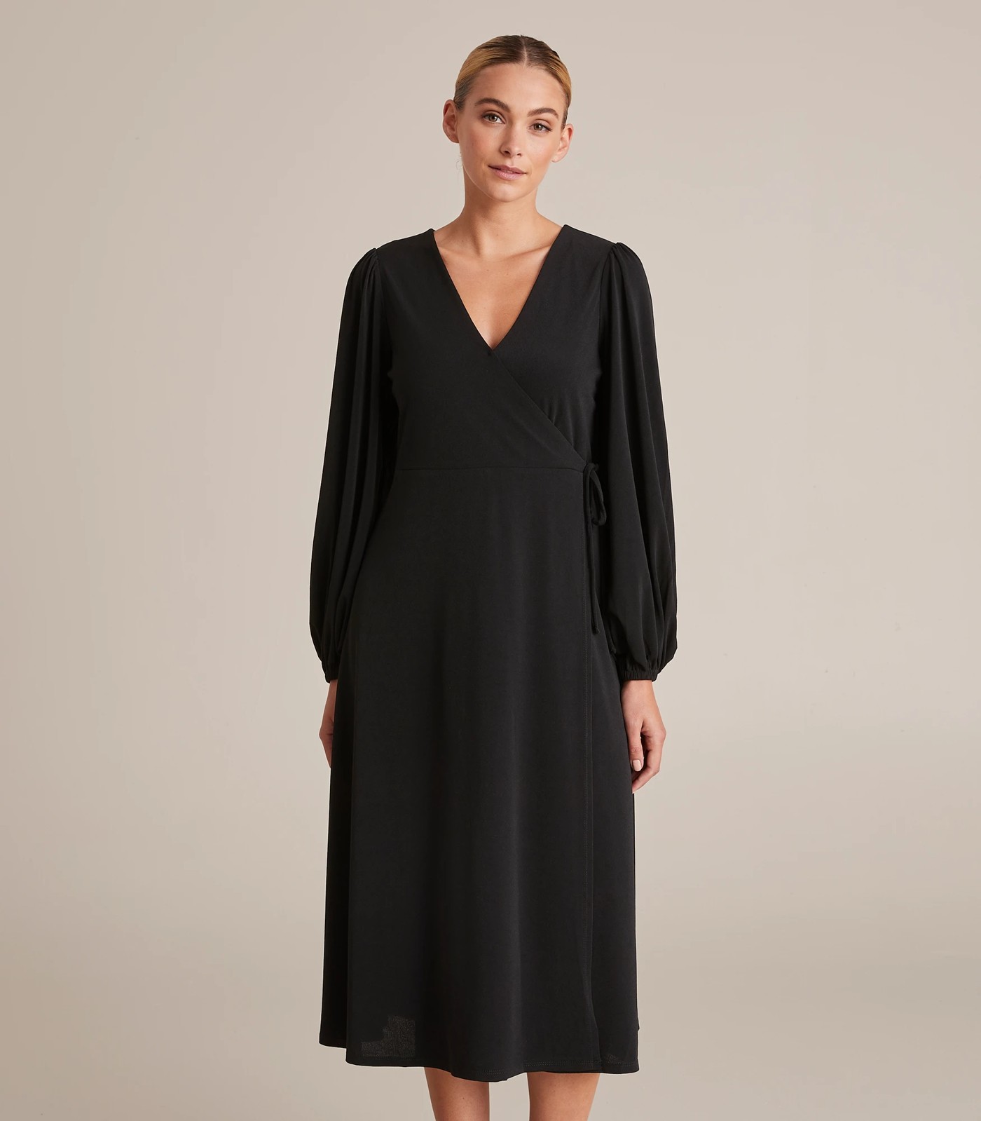 Long sleeve wrap dress 2024 australia