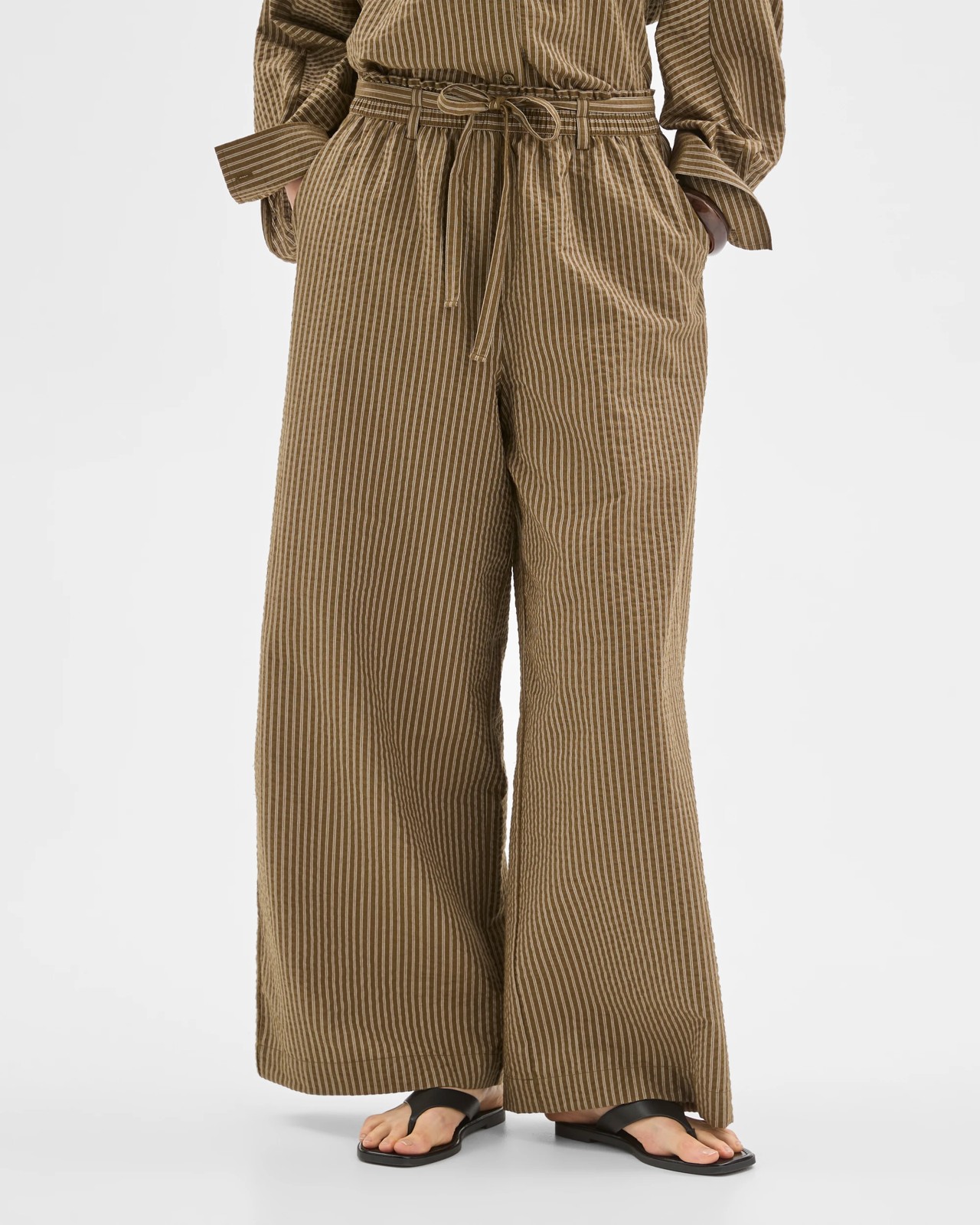 Lily Loves Australian Cotton Blend Wide Leg Pants 4 of 5