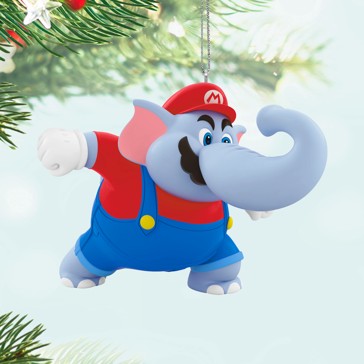 Elephant Mario Keepsake - Hallmark