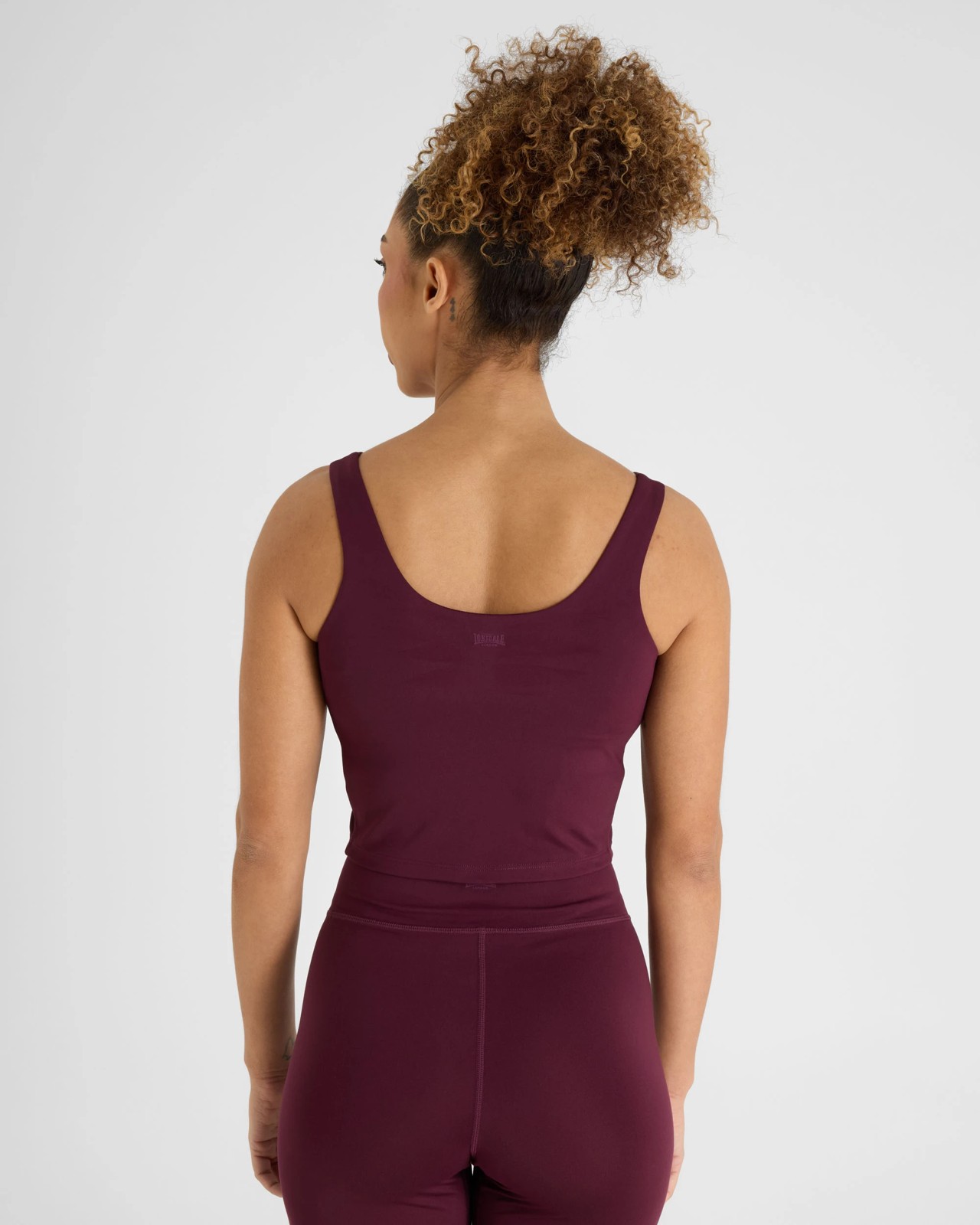 Lonsdale London Define Tank Top - Plum 2 of 6