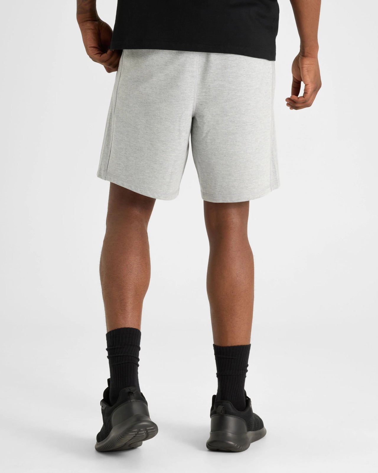 Lonsdale London Original Track Shorts - Grey Marle 2 of 6