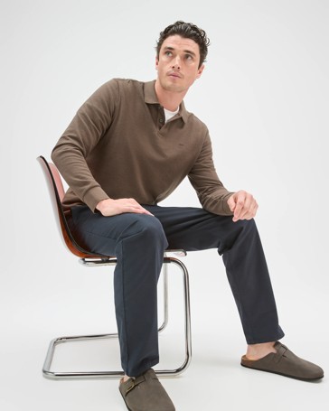 Australian Cotton Relaxed Fit Chino Pants