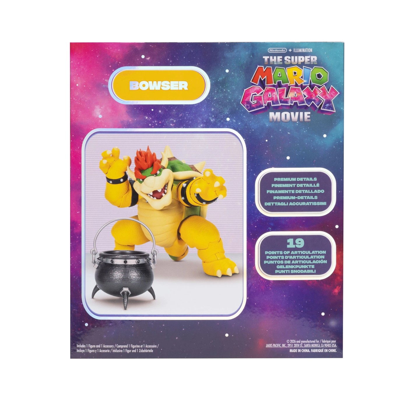 Super Mario Galaxy Movie 6-inch Bowser Figure 6 of 6