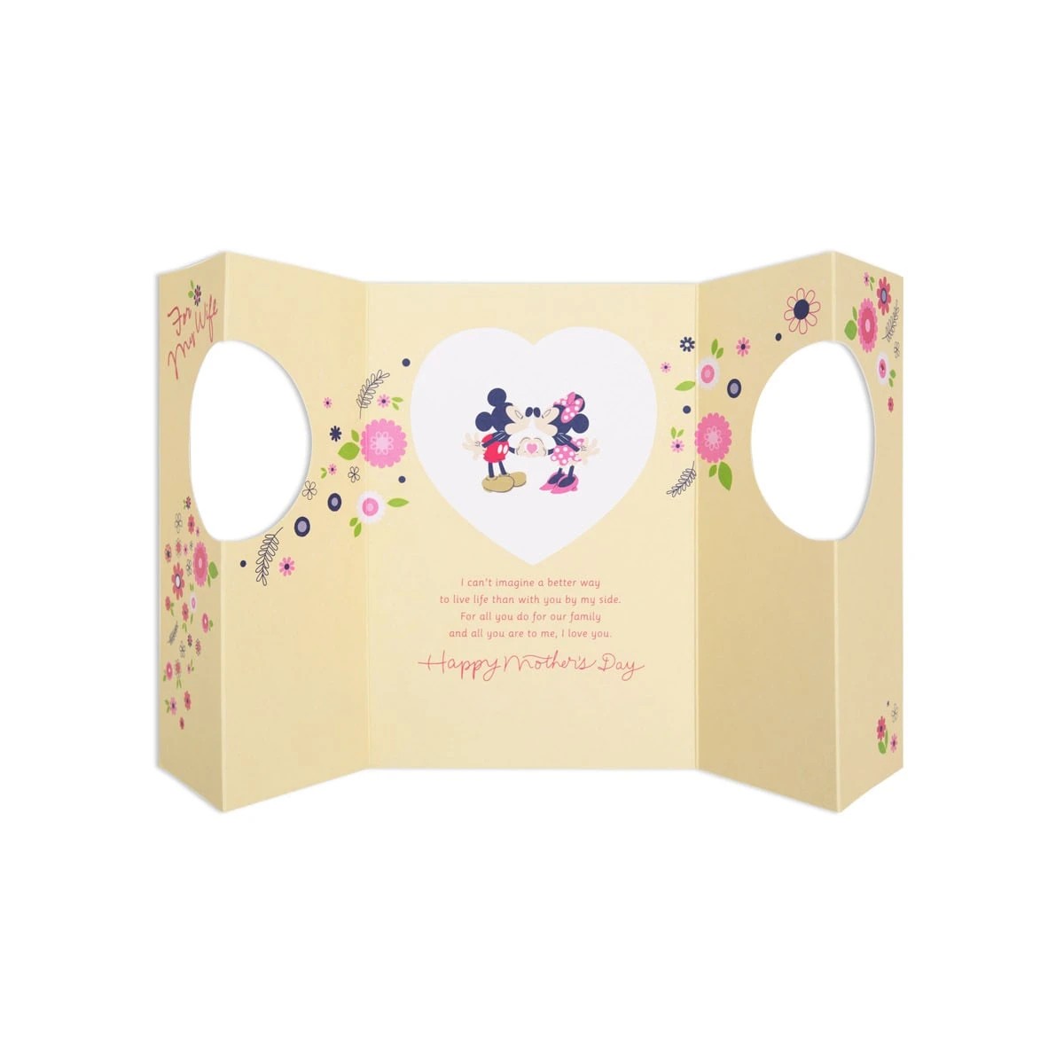 Hallmark Mother's Day Card - Disney Mickey Mouse and Minnie Mouse 2 of 4