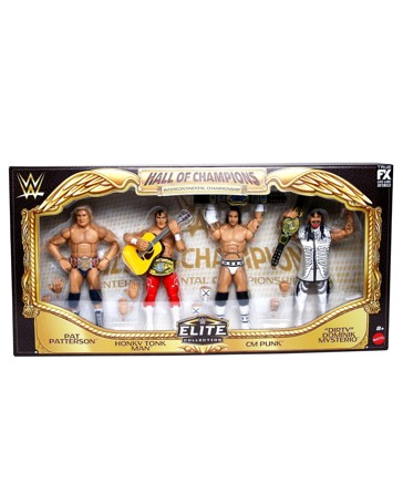 4 Pack WWE Elite Hall of Champions Action Figures