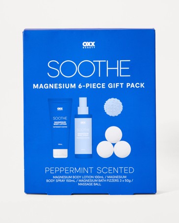 OXX Beauty Soothe Magnesium 6 Piece Gift Pack