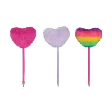 Heart Shaped Pen, Assorted - Anko