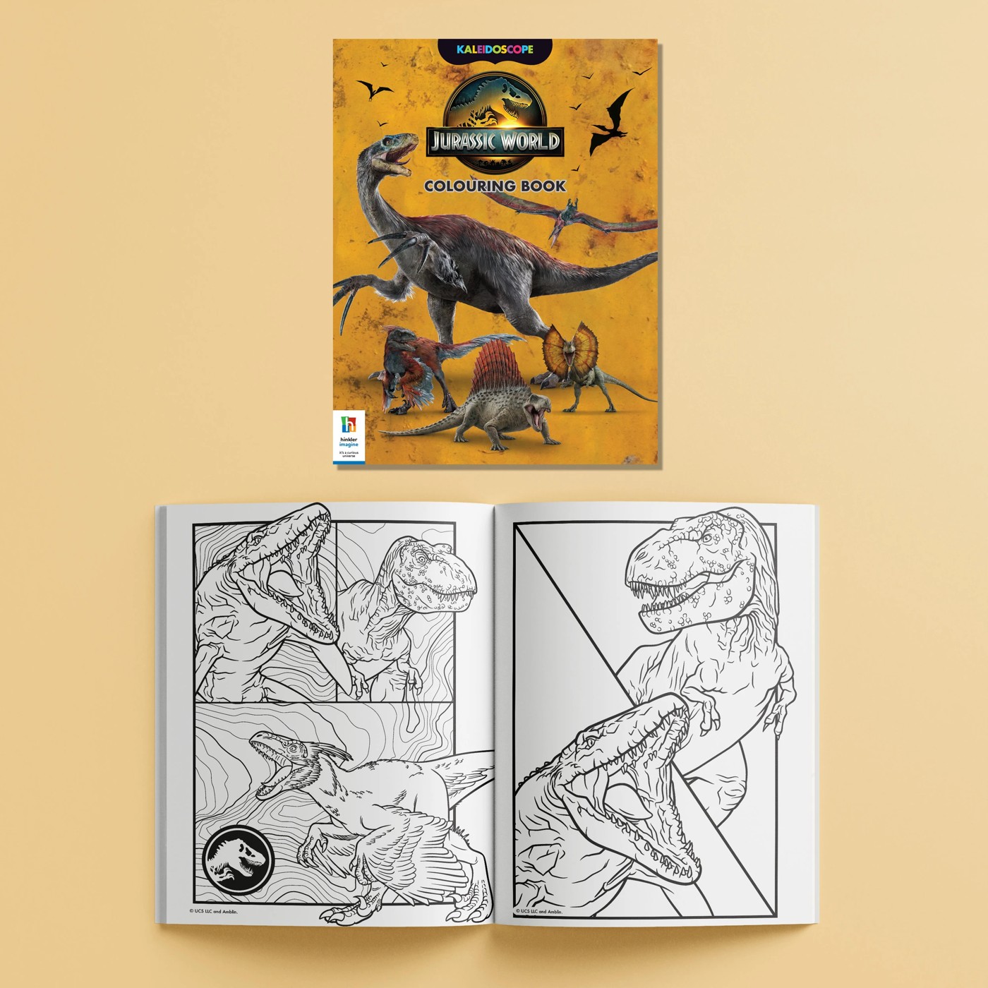 Kaleidoscope: Jurassic World Colouring and Activity Kit - Book 5 of 6