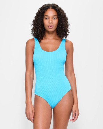 Crinkle Scoop One Piece Swim Bathers