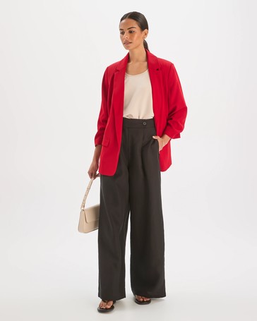 Preview Ruched Sleeve Blazer