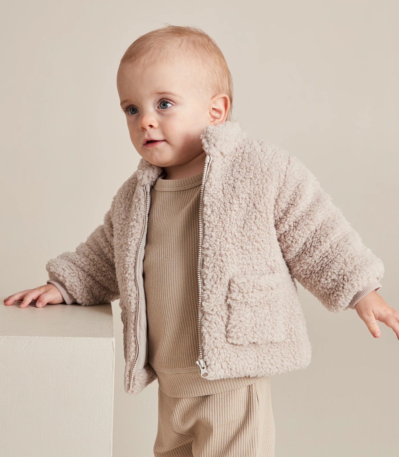 Baby on sale fleece outerwear