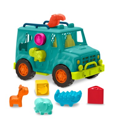 B. toys Happy Cruisers - Rollin' Animal Rescue Shape Sorter Truck