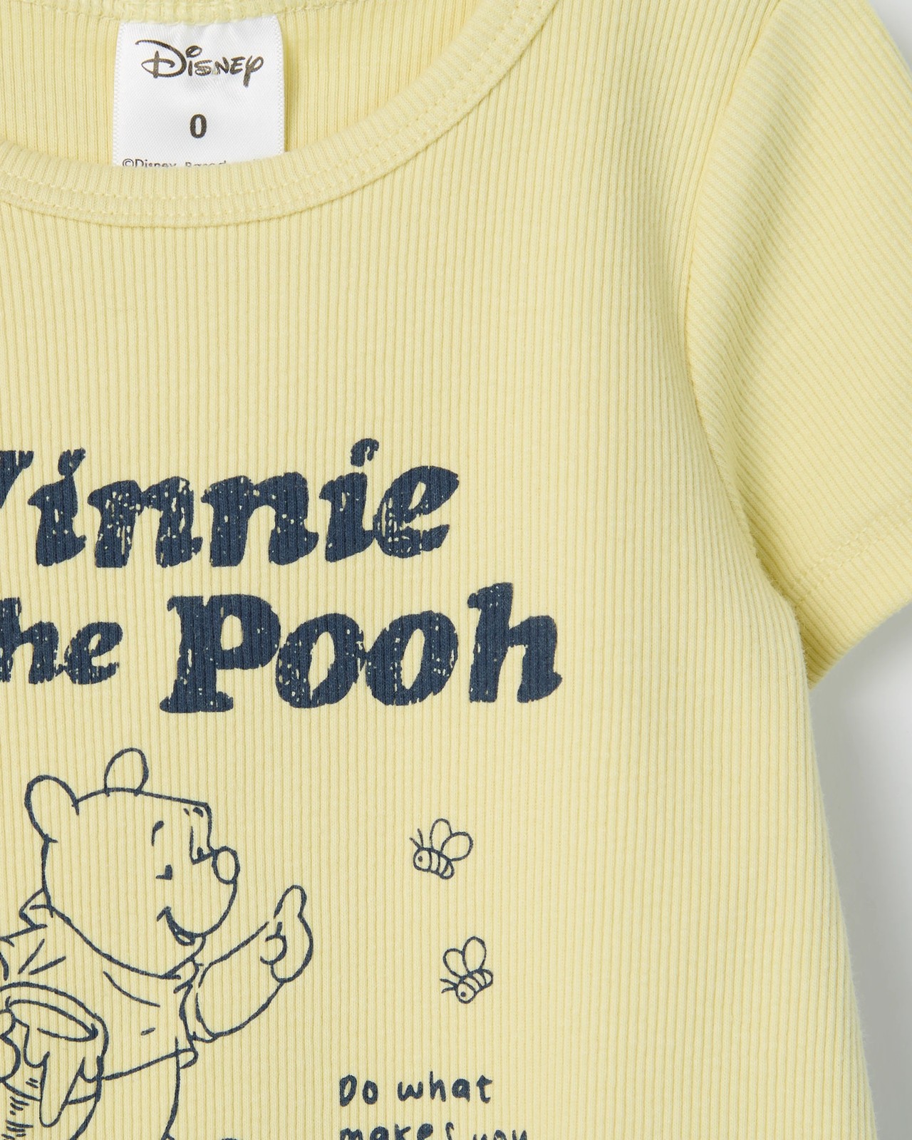 Licensed Disney Baby Organic Cotton Bodysuit & Shorts Set - Winnie the Pooh Green 5 of 6