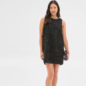 Sleeveless Mini Shift Dress thumbnail 2