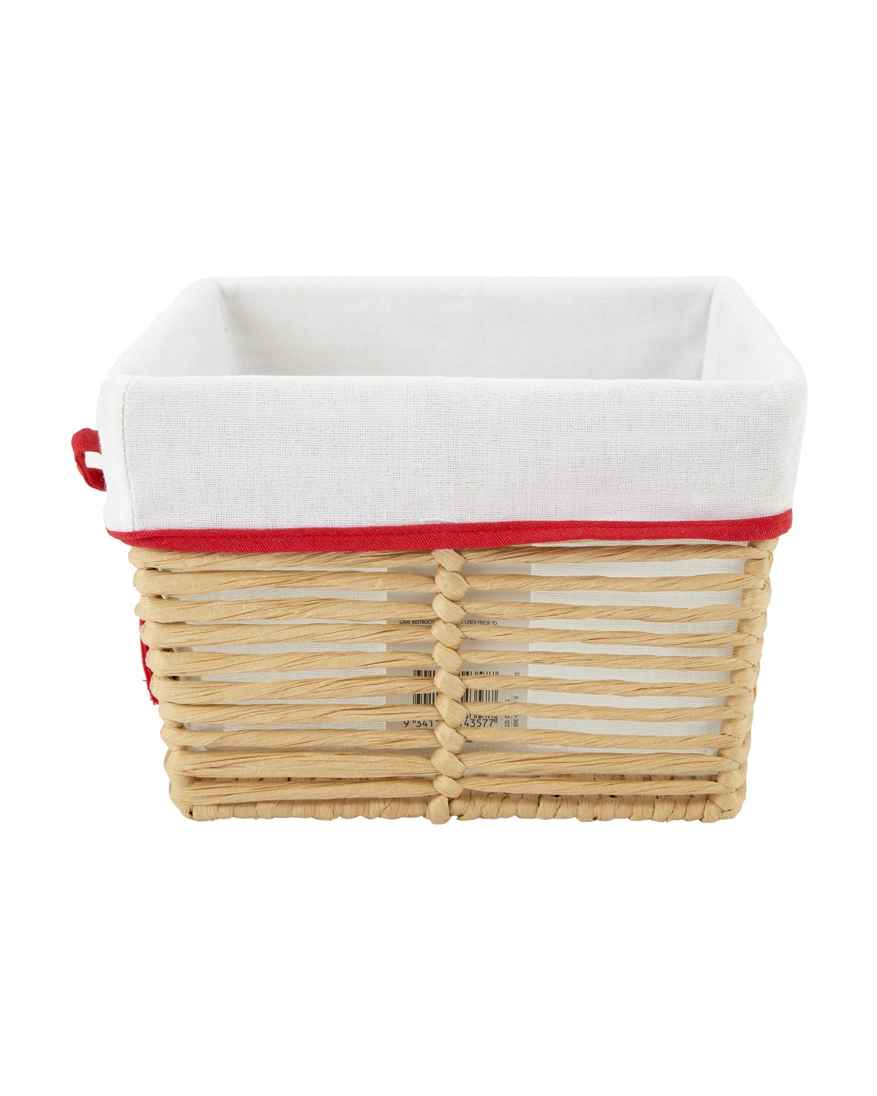 Anko Christmas Basket with Liner 2 of 5