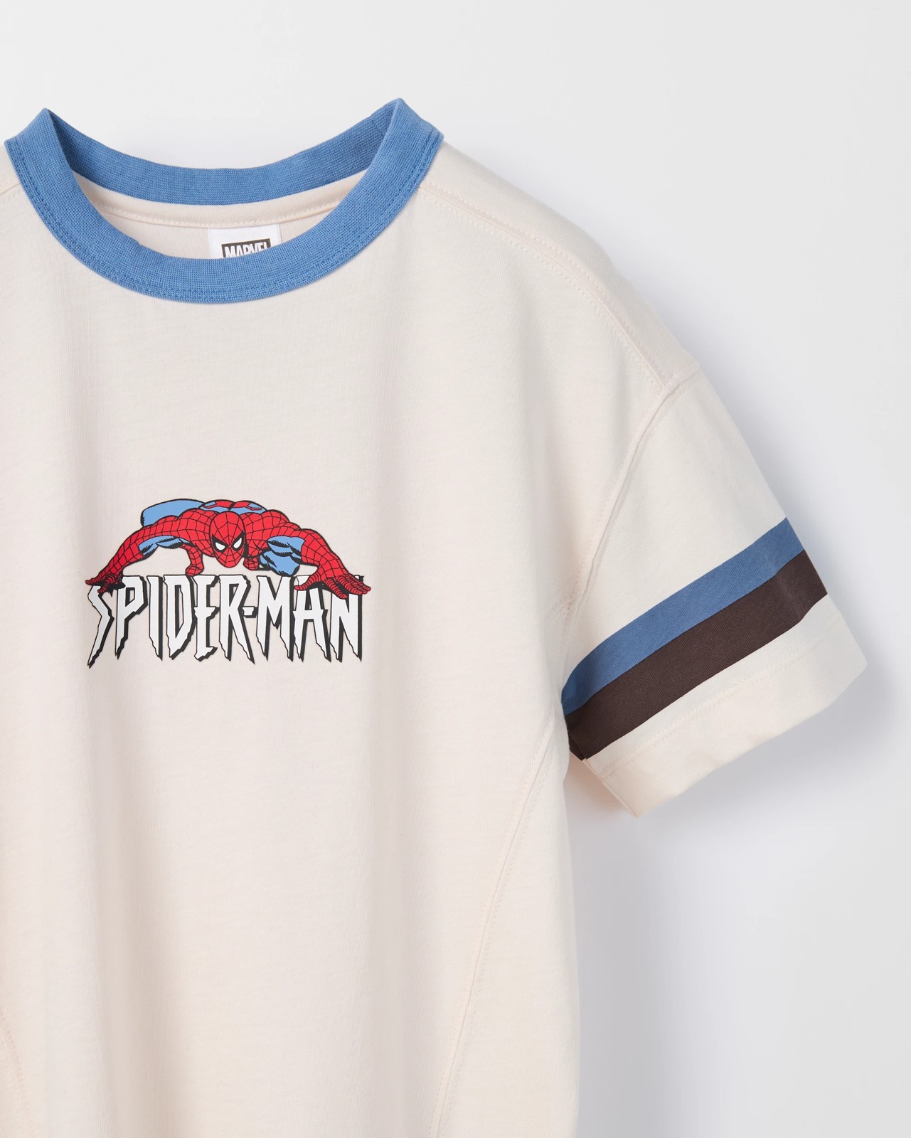 Spider-Man Australian Cotton Sports Spliced T-Shirt 2 of 2
