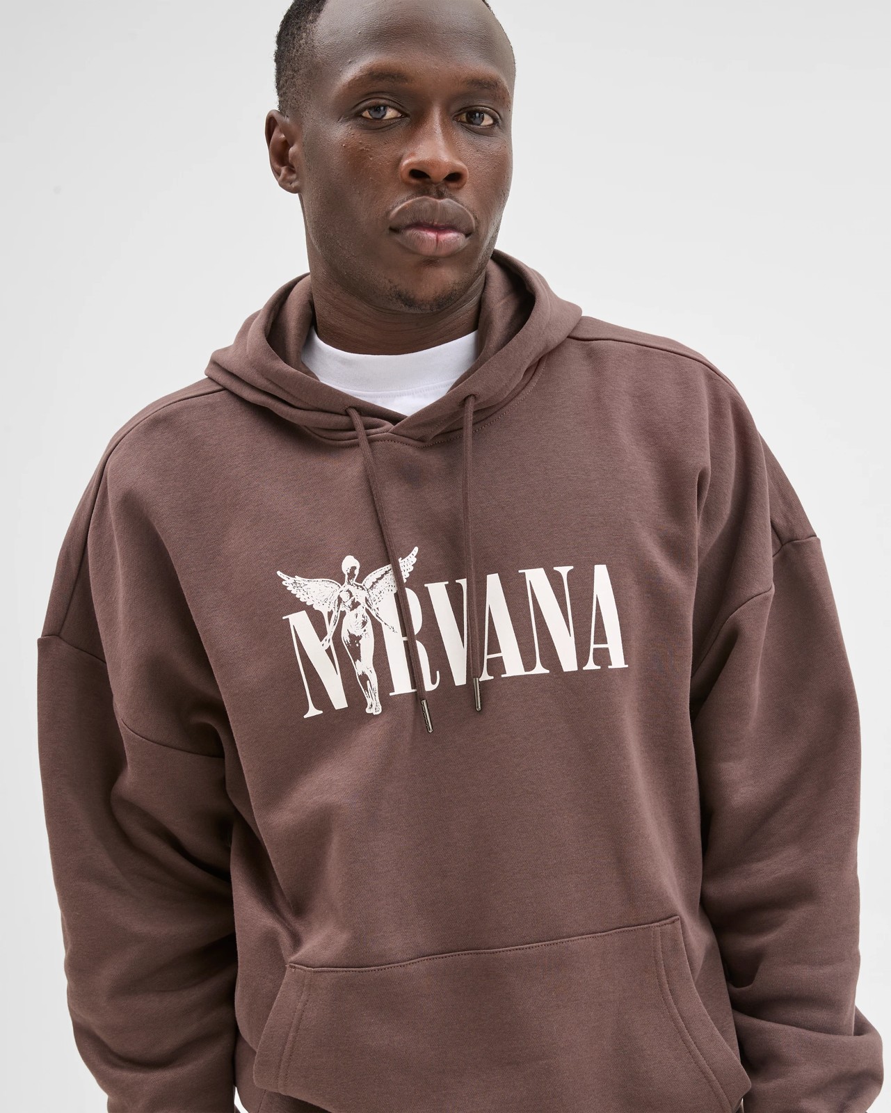 Nirvana Logo Australian Cotton Blend Graphic Hoodie 6 of 6