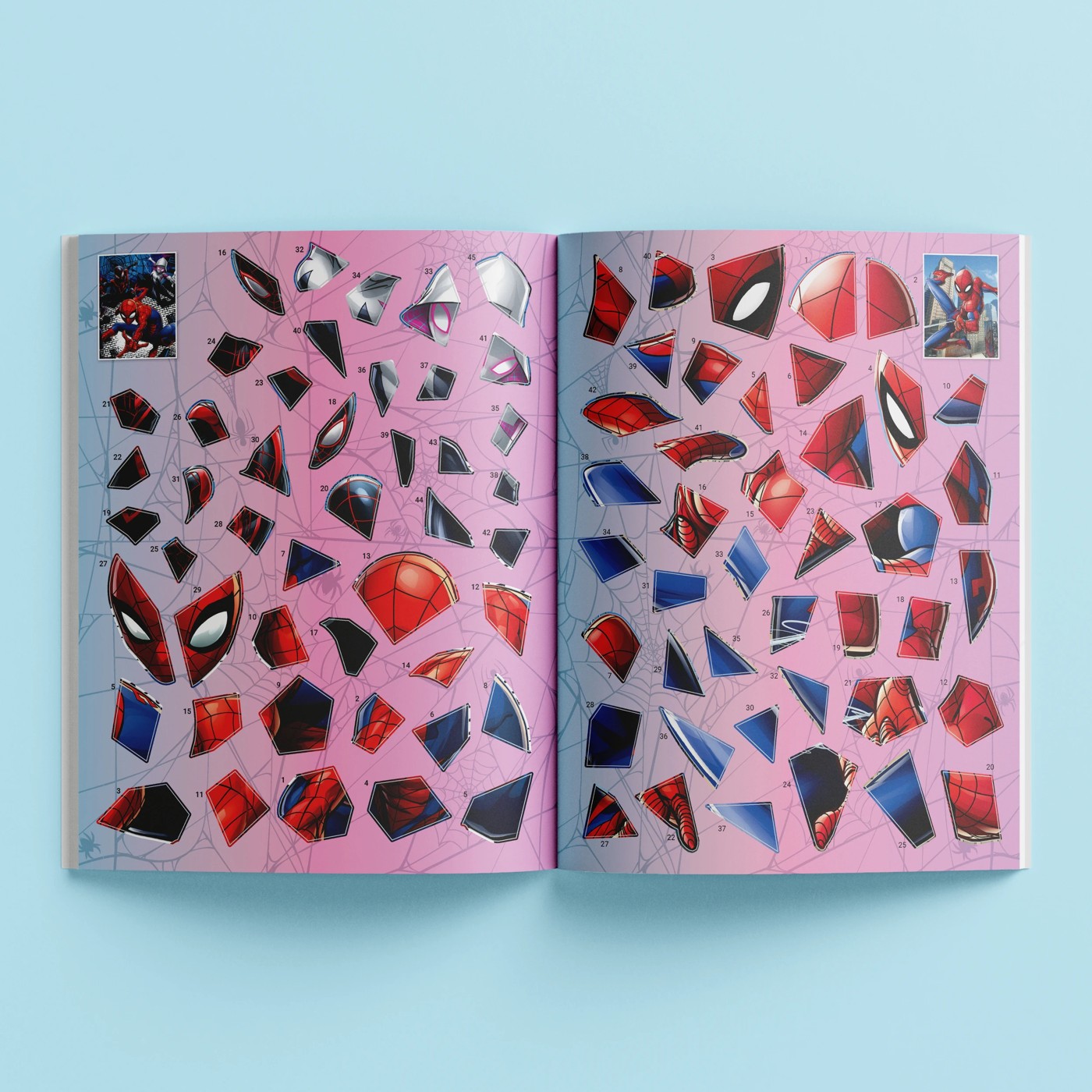 Kaleidoscope Marvel Spider-Man Sticker Mosaics - Book 4 of 5
