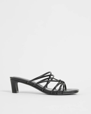 Strappy Low Heels - Sassy