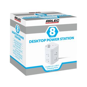 Arlec 8 Outlet Desktop Power Station product image