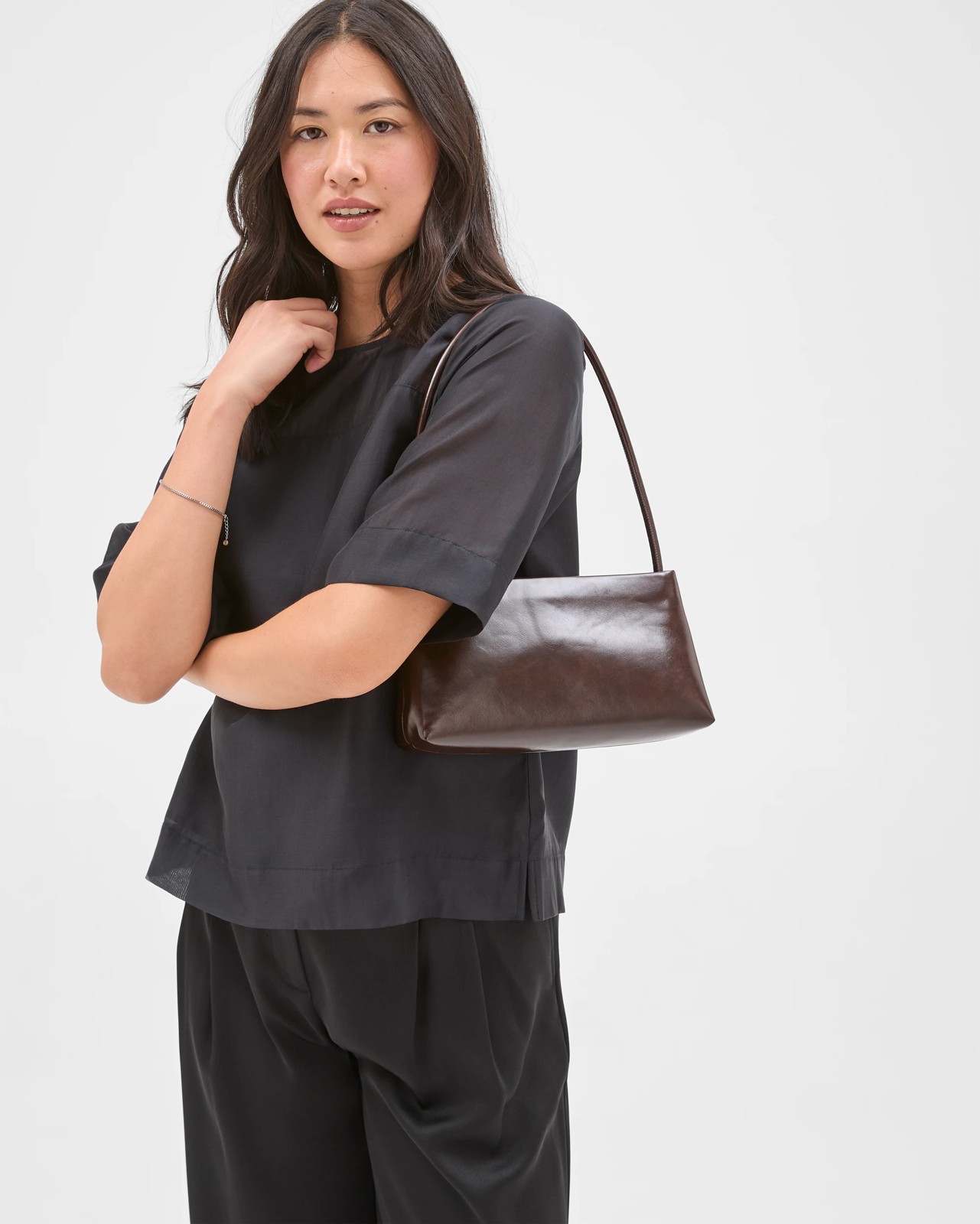Preview Sheer Detail Blouse - Black 5 of 6