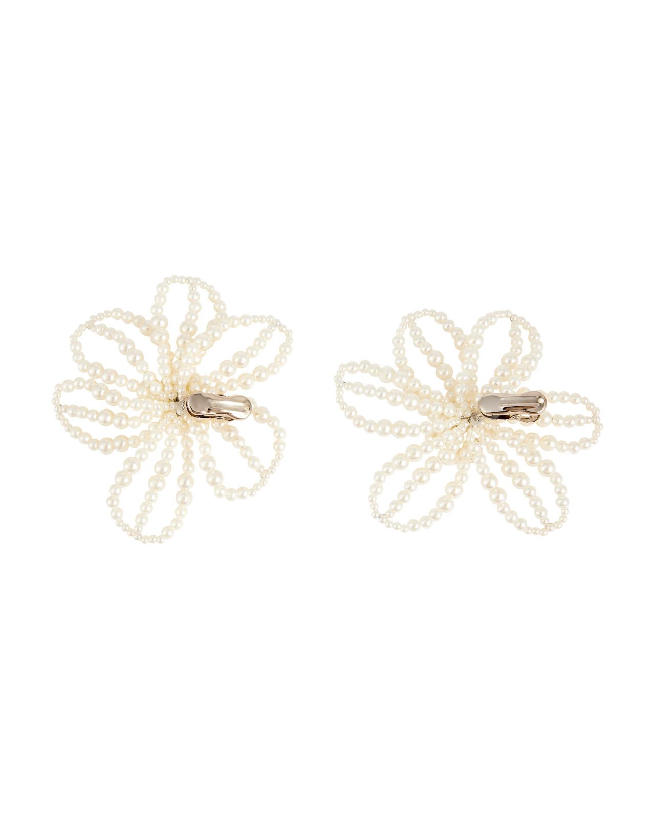 Anko 2 Pack Faux Pearl Look Flower Clips 3 of 5