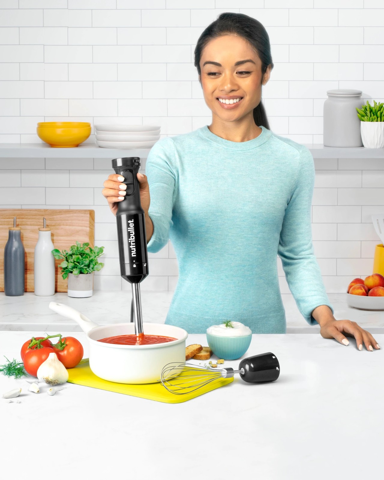 Nutribullet Immersion Blender Deluxe Set 4 of 6
