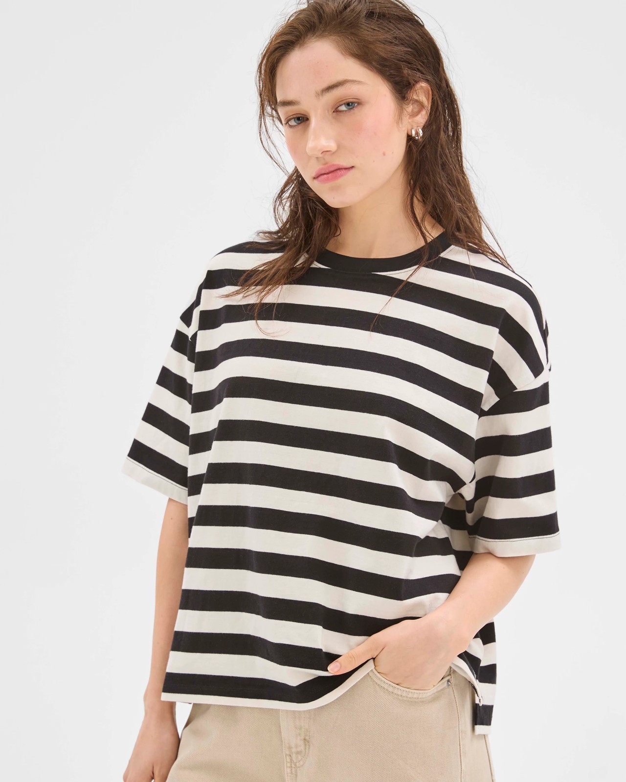Lily Loves Australian Cotton Oversized Boxy Printed T-Shirt 3 of 5