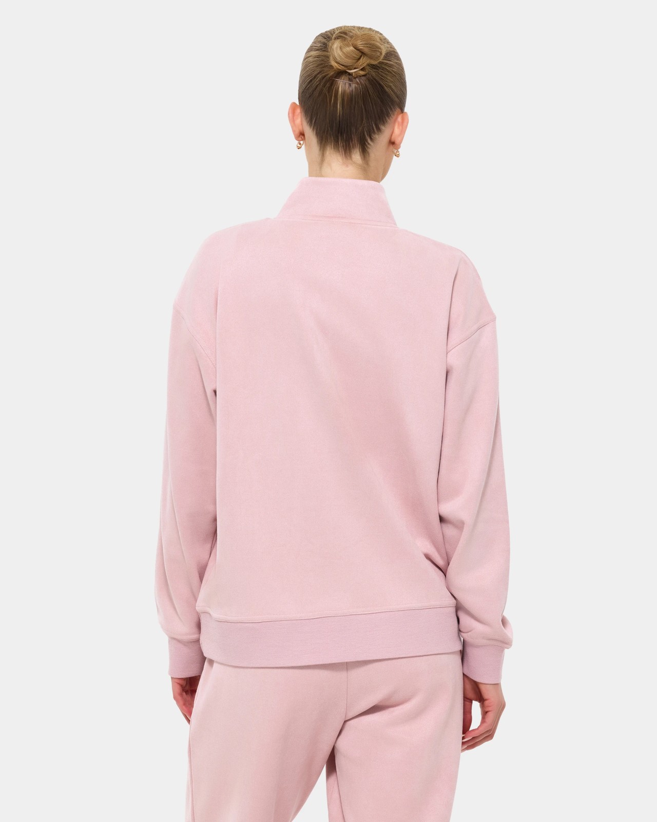 Fila Alba Quarter Zip - Dark Blush 4 of 5