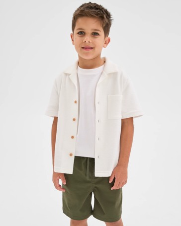 Pull On Woven Shorts