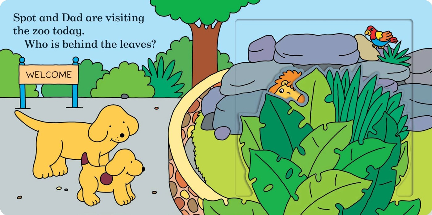 Who Is At The Zoo Spot by Eric Hill - Book 2 of 4