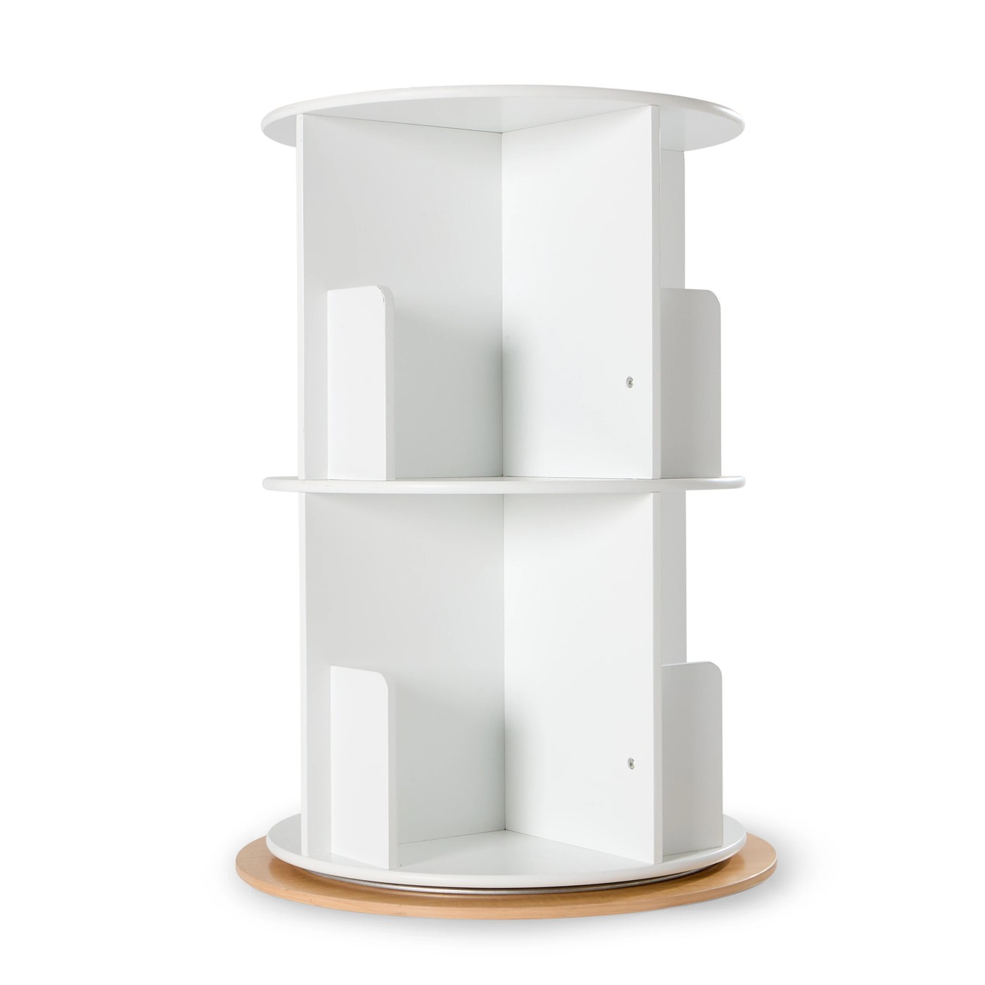 Anko Wooden Rotating Storage Shelf 3 of 6