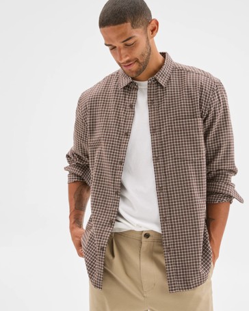 Australian Cotton Long Sleeve Flannelette Shirt