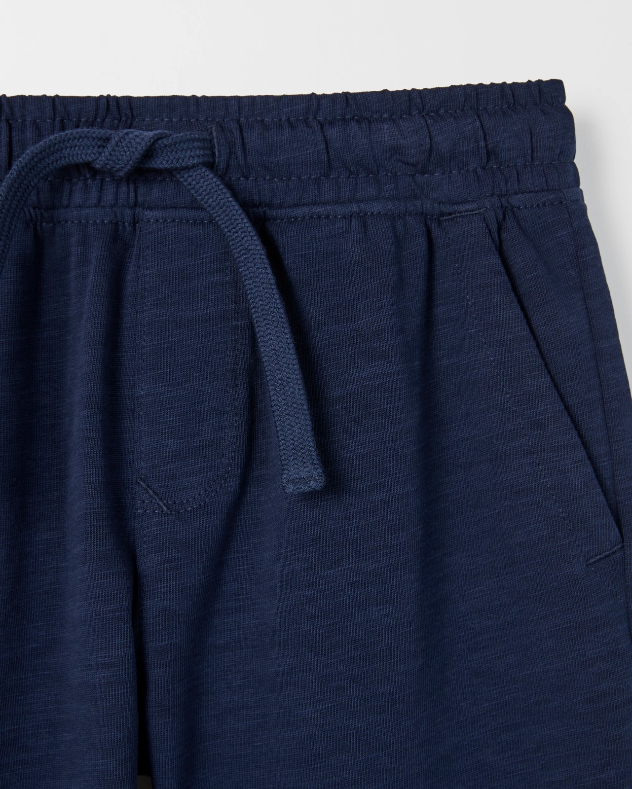 Australian Cotton Sweat Shorts - Navy 6 of 6