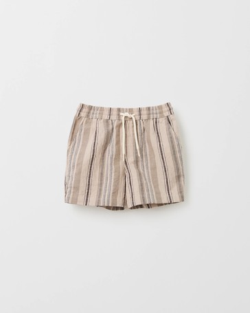 Cotton Rich Textured Volley Shorts