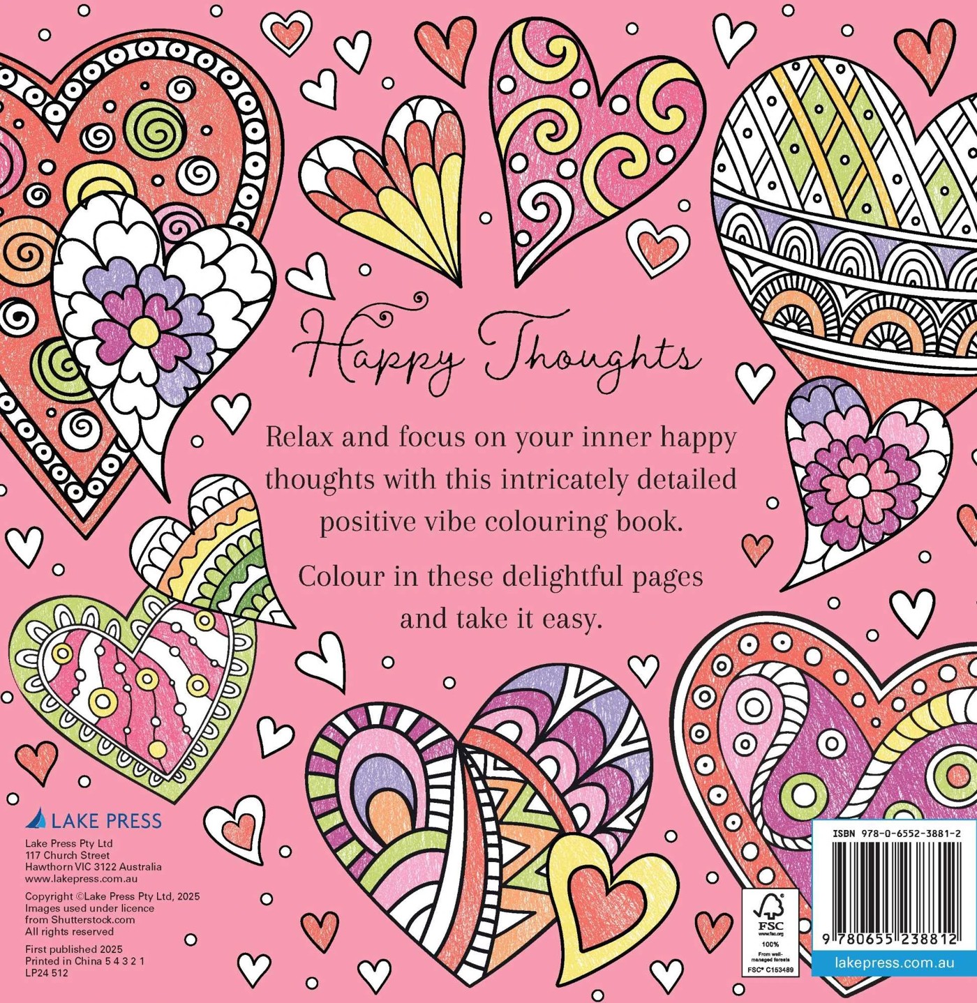Happy Thoughts: Positive Vibes - Book 2 of 4