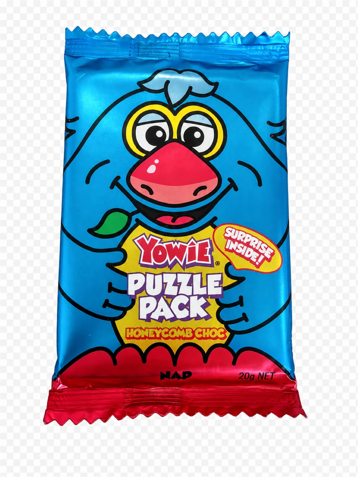 Yowie Puzzle Pack Honeycomb Choc 20g - Assorted 4 of 5