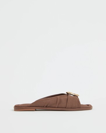 Wrap Sides Flat Sandals