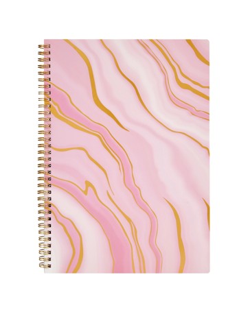 Anko A4 Spiral Notebook 120 Pages Marble