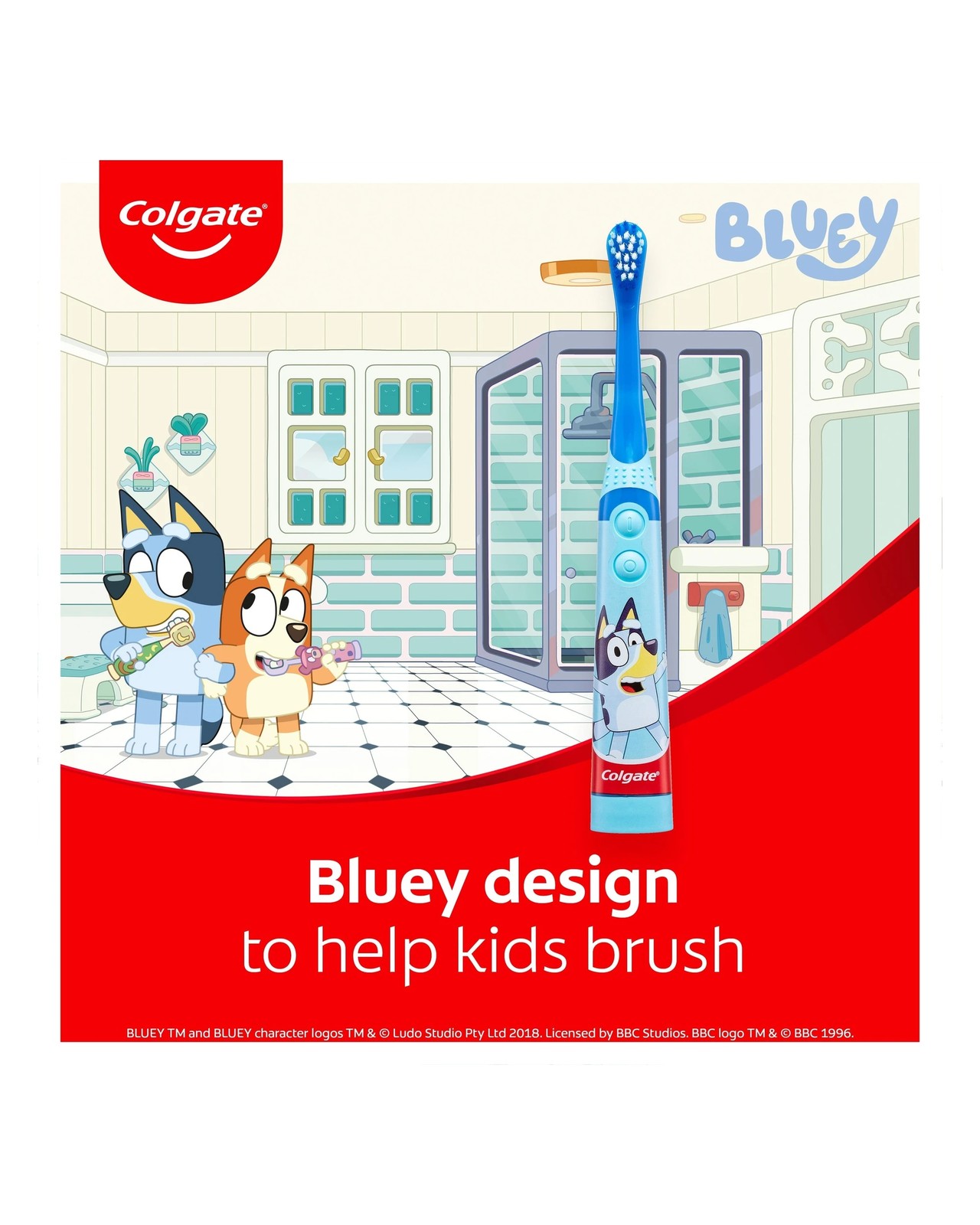 Junior Bluey Power Toothbrush - Colgate 6 of 6