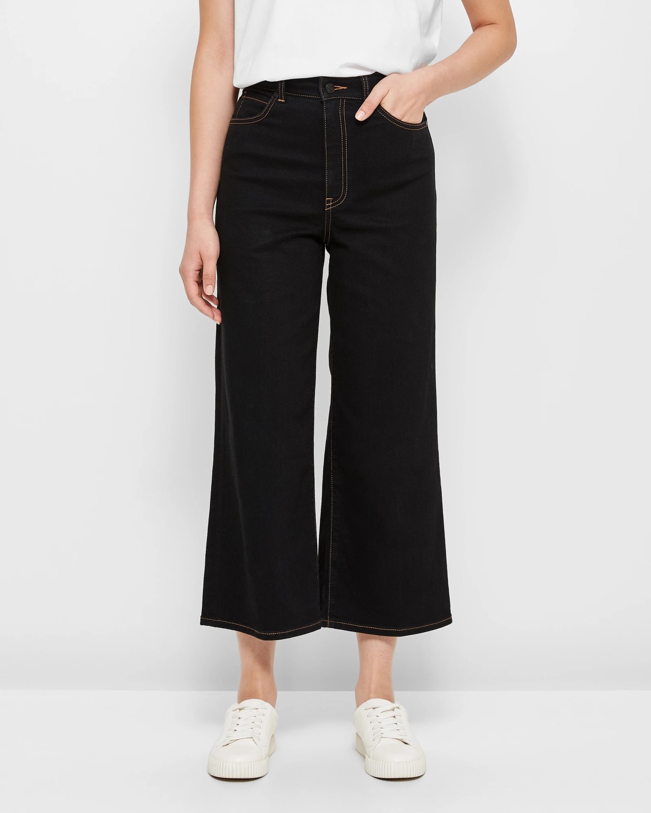 Target wide leg crop 2024 jeans