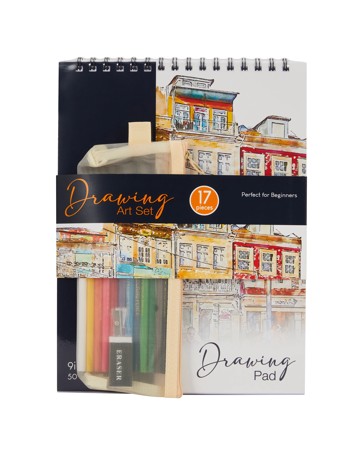 Anko 17 Piece Drawing Art Set