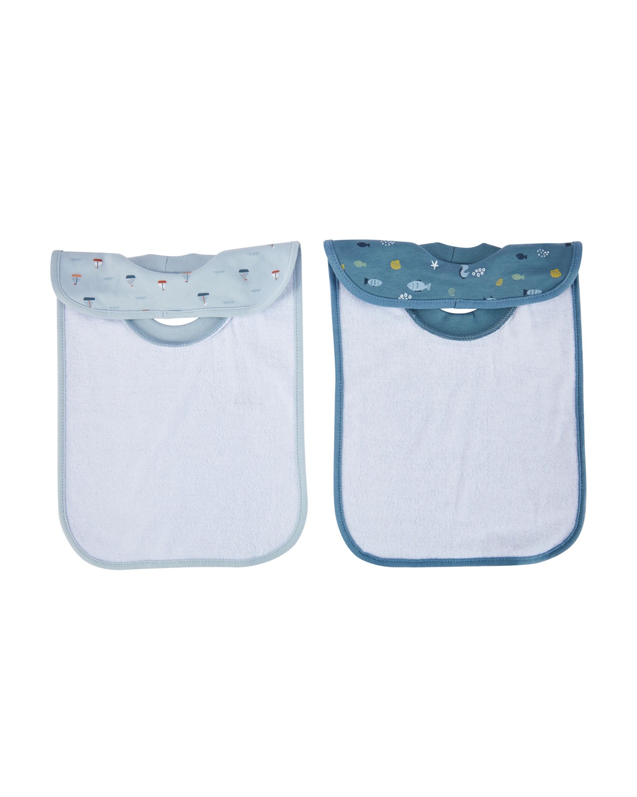 Anko 2 Pack Popover Bibs - Sea 2 of 5