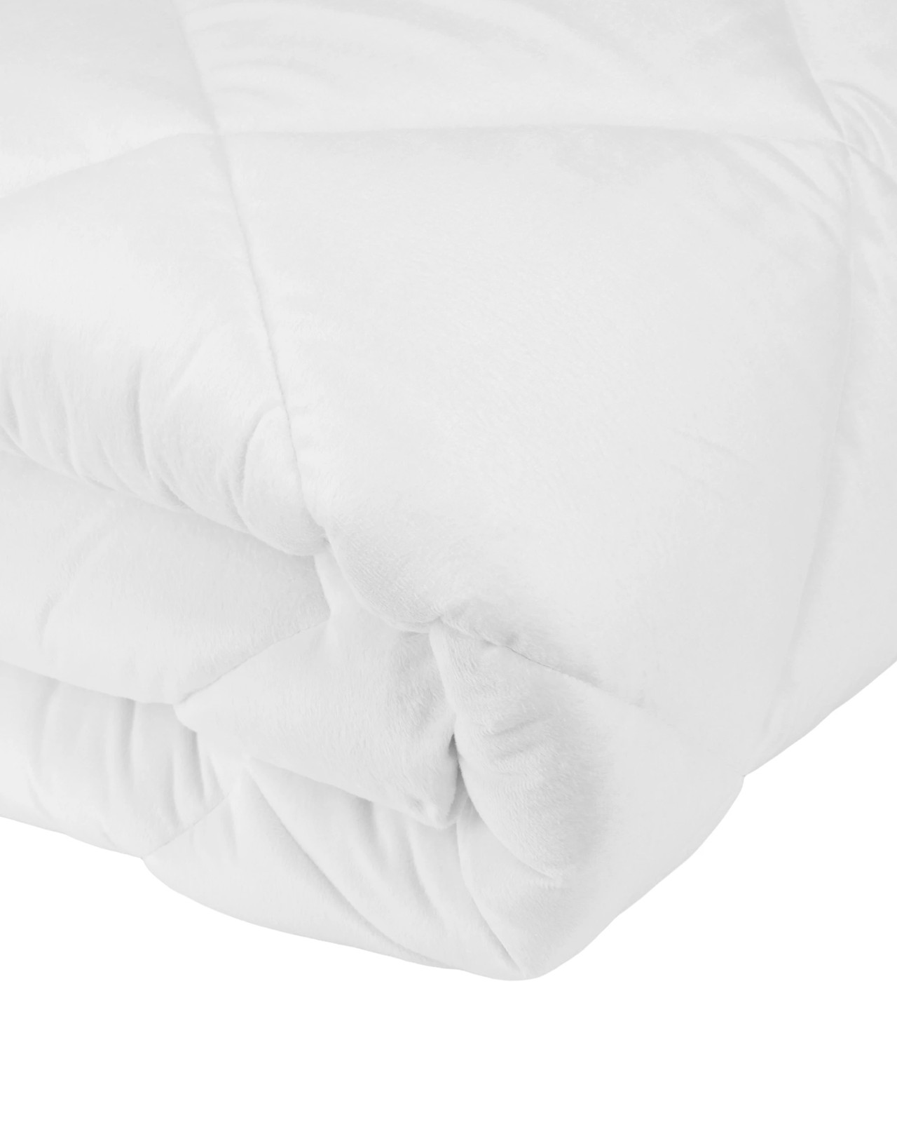 Anko Reversible Plush Mattress Topper, Queen Bed - White 3 of 6