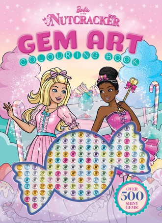 Barbie in the Nutcracker: Gem Art Colouring Book