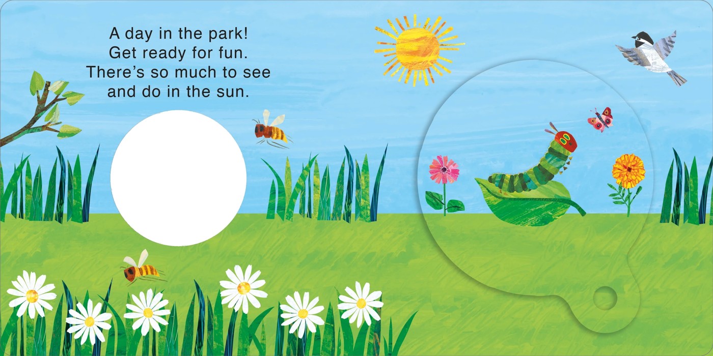 The Very Hungry Caterpillar At the Park by Eric Carle - A Magic Wheel Book 2 of 4