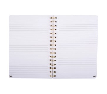 Paper Crane A5 Spiral Notebook - Plum Flocking